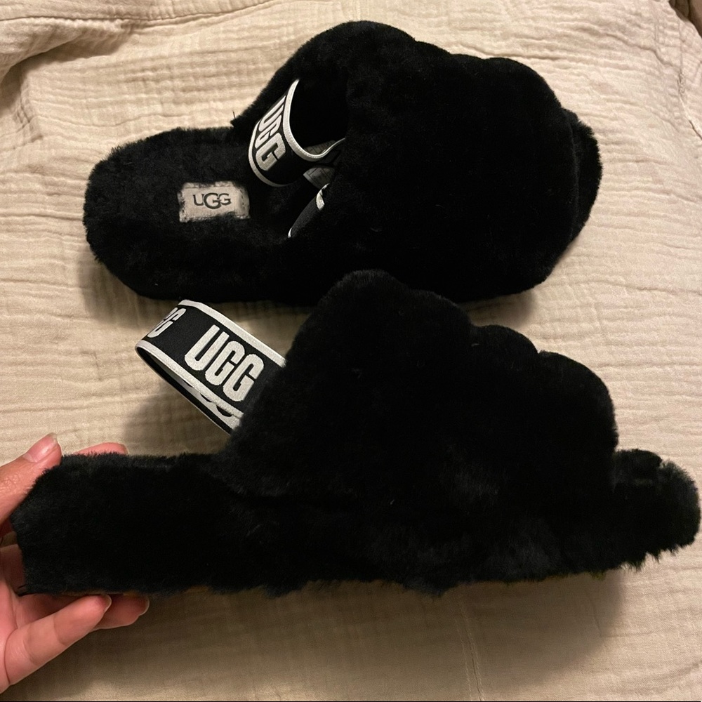 Ugg Fluff Yeah Slides - image 1